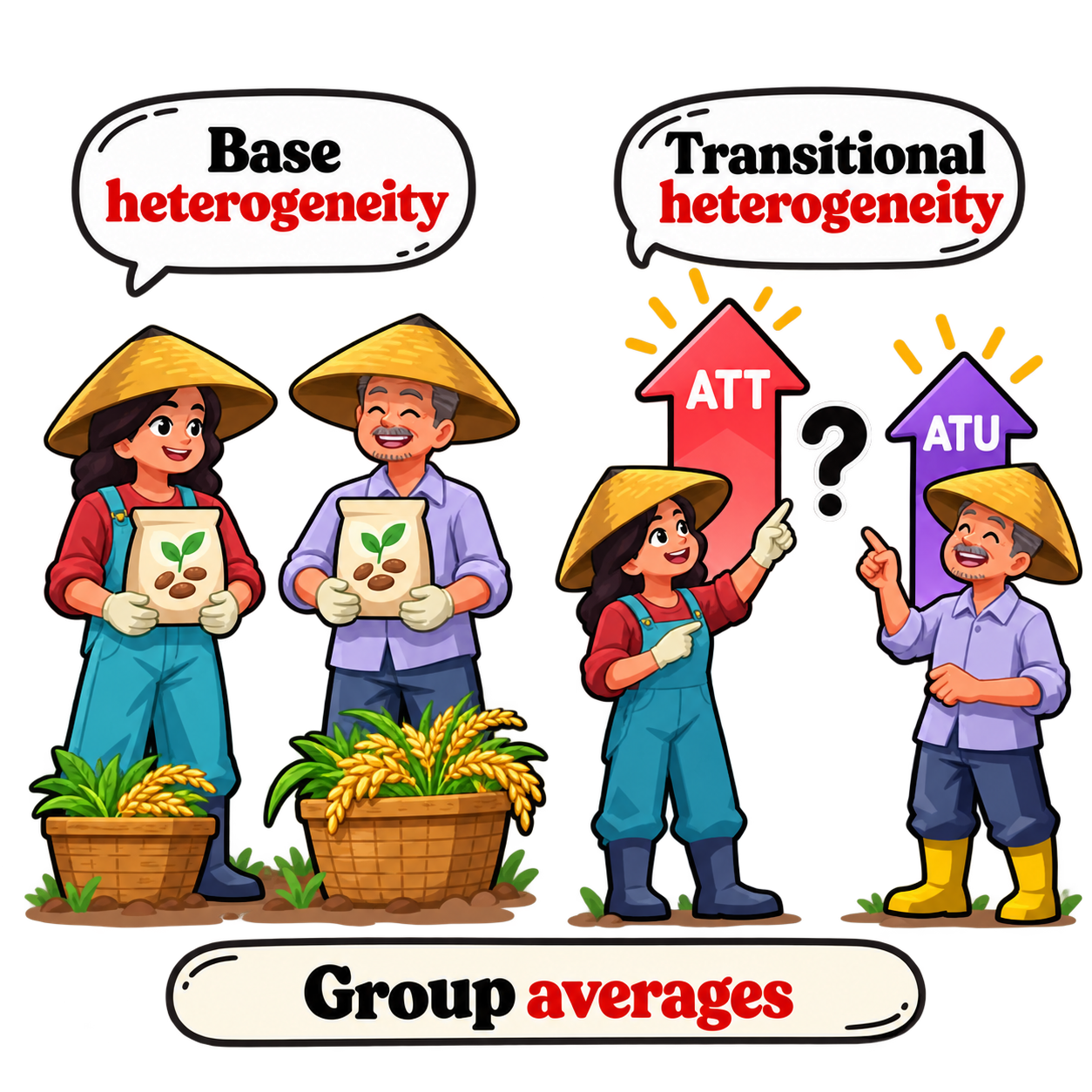Heterogeneity: differences between groups
