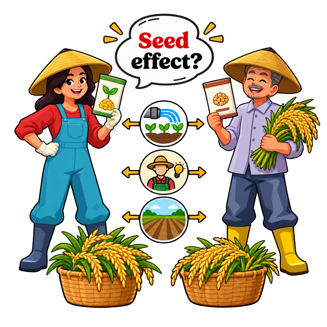 Does the improved seed make a difference?